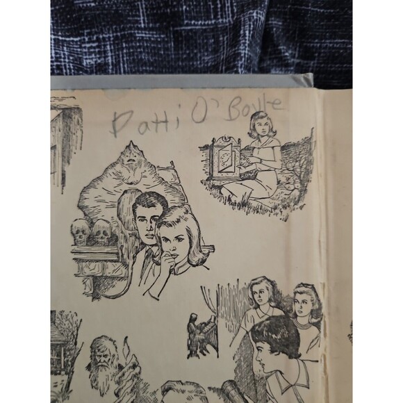 1968 Edition Nancy Drew Mystery At The Ski Jump book - Picture 5 of 8